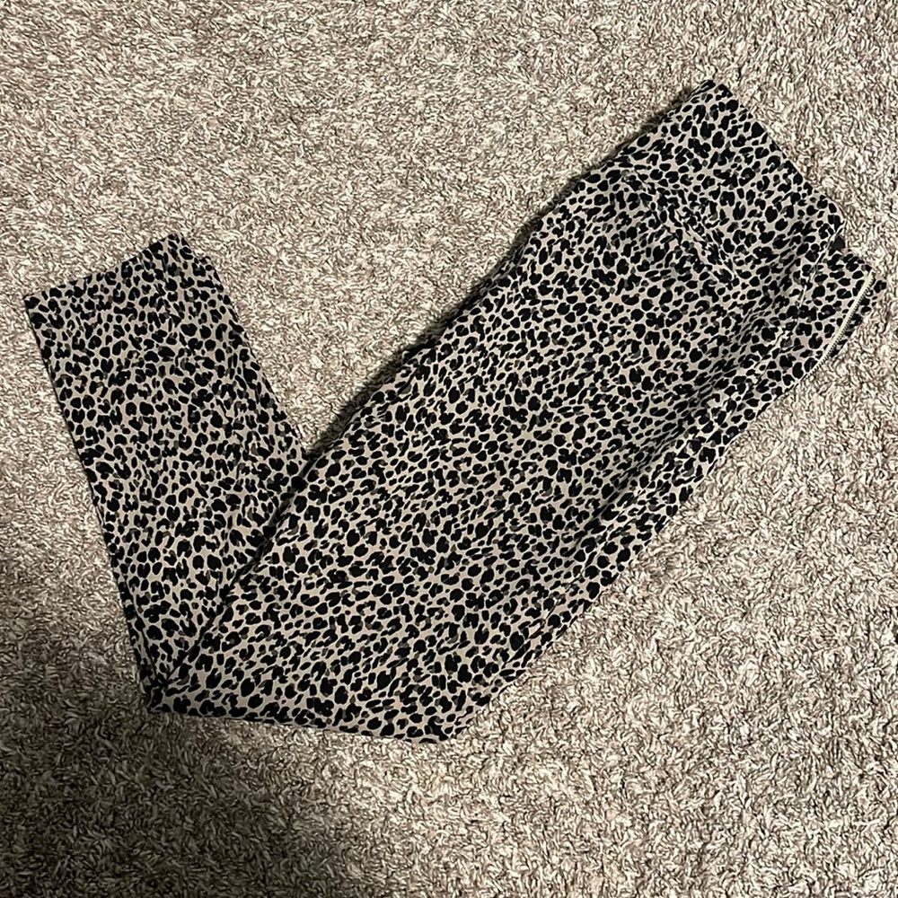 Lapped Print Pants